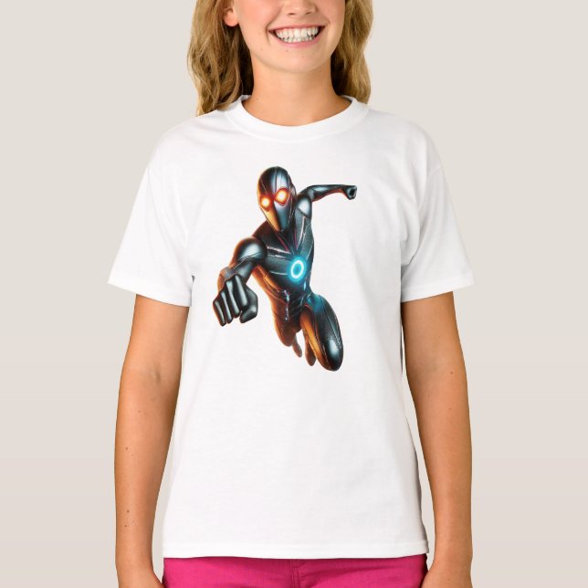 Iron Man Arc Reactor Suit – Marvel Superhero   T-Shirt (Front)