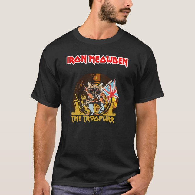 Iron Meowden T-Shirt (Front)