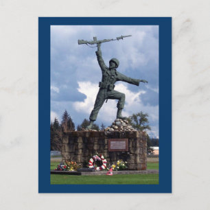 Iron Mike at Fort Lewis Postcard