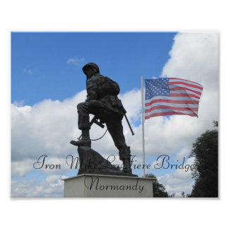 Iron Mike of the U.S. 82nd Airborne Photo Print