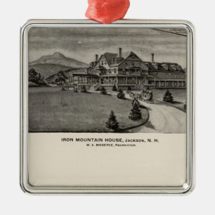 Iron Mountain House, Jackson, NH Metal Tree Decoration