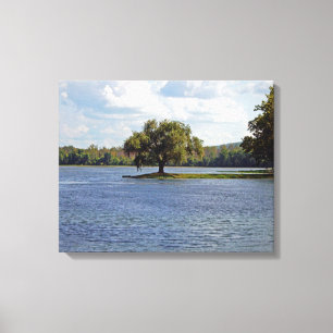 Iron Mountain Lake Canvas Print