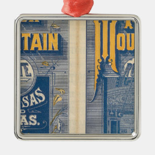 Iron Mountain Route Metal Tree Decoration