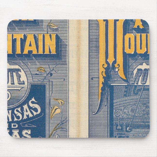 Iron Mountain Route Mouse Mat (Front)