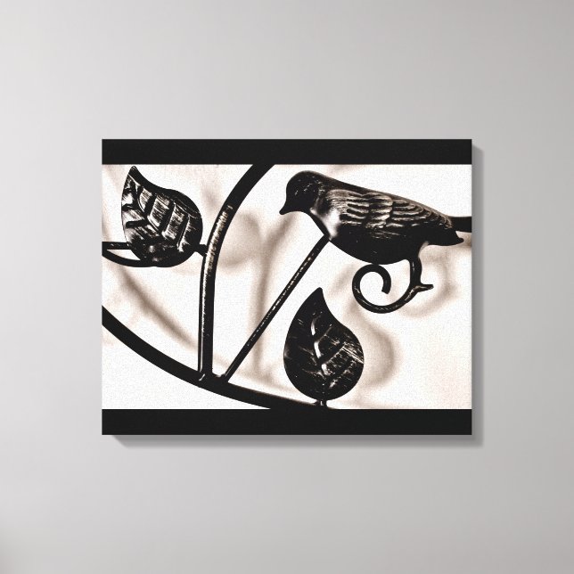 Iron Nature Canvas Print (Front)