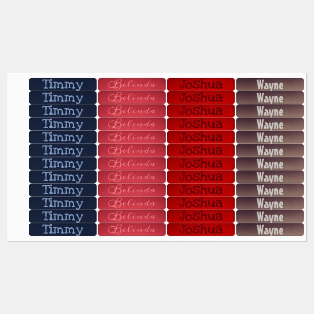 Iron Ons For the Kids (Sheet)