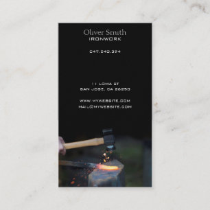 Iron or Iron Business Card