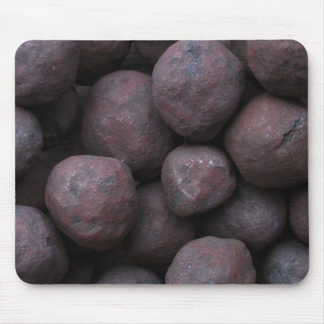 Iron Ore Pellets Mouse Mat (Front)