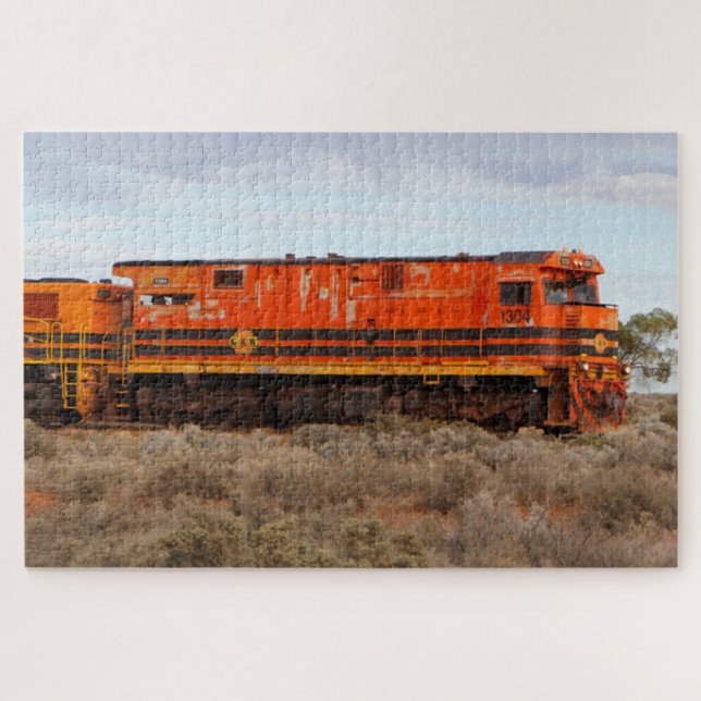 Iron ore train, South Australia  Jigsaw Puzzle (Horizontal)