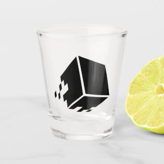 Iron Pixel Shot Glass