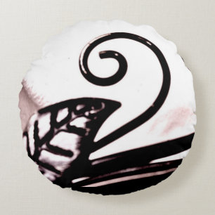 Iron Plant Round Cushion