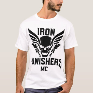 Iron Punishers Logo S-Sleeve T-Shirt Men 5XL