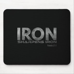 Iron Sharpens Iron Mouse Mat