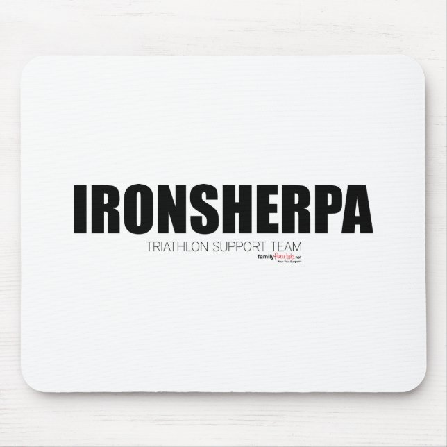 Iron Sherpa Mouse Mat (Front)