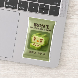 Iron T. Matcha Roll Cake: Japanese Snack Art
