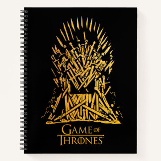 Iron Throne Icon Notebook