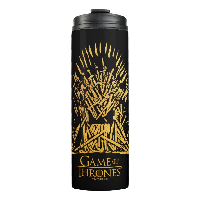 Iron Throne Icon Thermal Tumbler (Front)