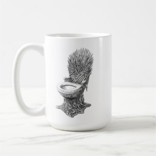 Iron Throne Toilet – Funny Game of Thrones Coffee Mug