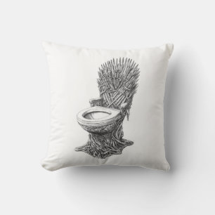 Iron Throne Toilet – Funny Game of Thrones Cushion