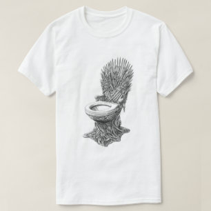 Iron Throne Toilet – Funny Game of Thrones T-Shirt
