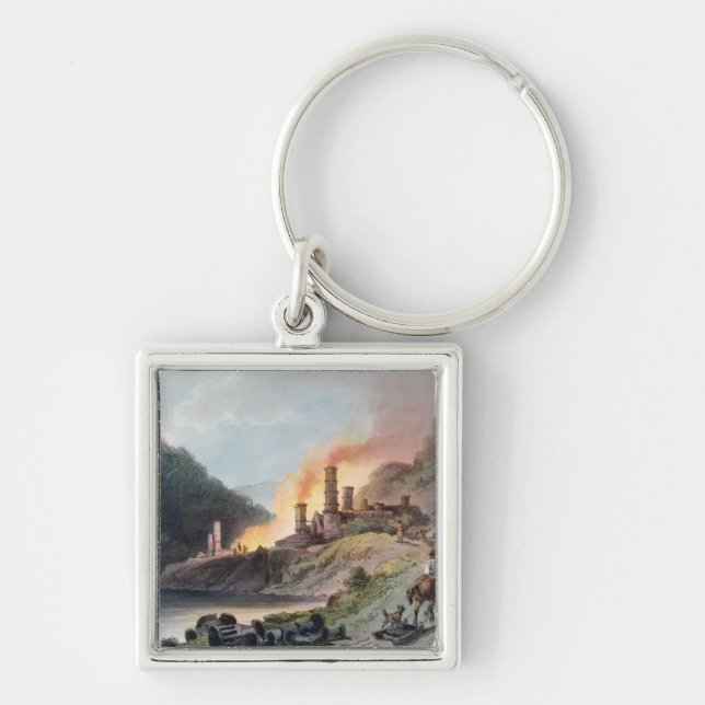 Iron Works, Coalbrookdale Key Ring (Front)