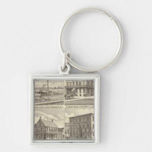 Iron Works, hotels & residences in Port Washington Key Ring