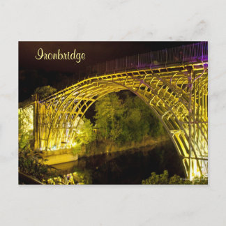 Ironbridge in Lights Postcard