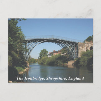 Ironbridge Shropshire Postcard