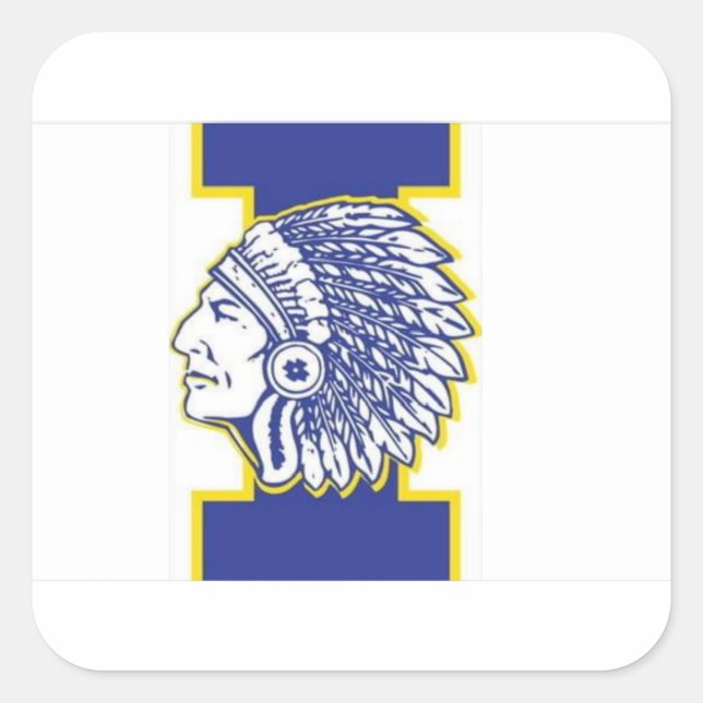 Irondequoit Indians sticker (Front)