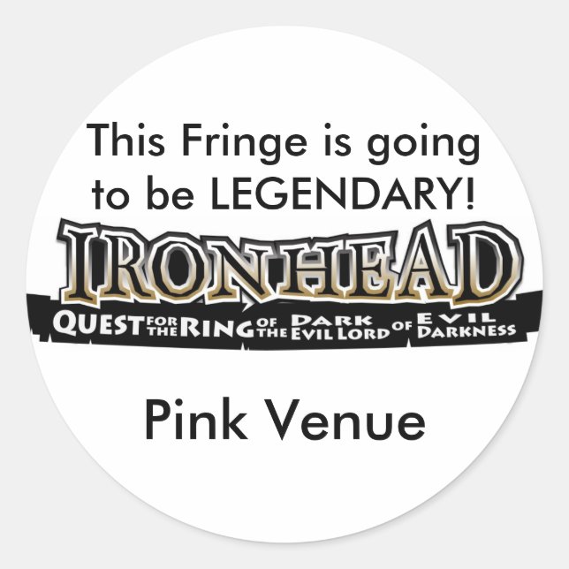 IRONHEAD sticker (Front)