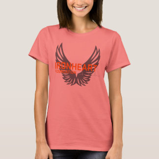 Ironheart Foundation Women's White Tee with Ringer