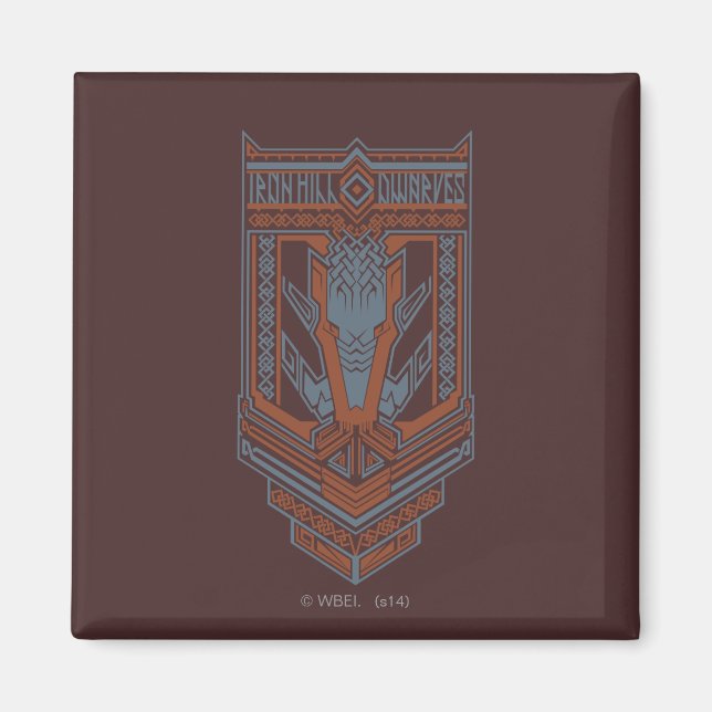 Ironhill Dwarves Shield Icon Magnet (Front)