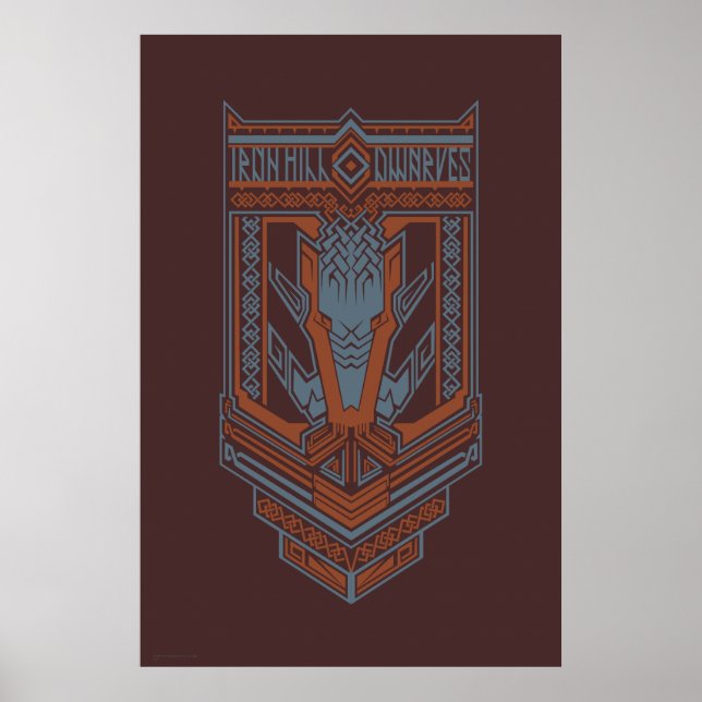 Ironhill Dwarves Shield Icon Poster (Front)