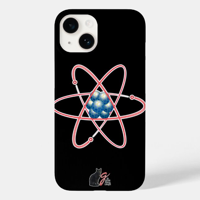 Ironic Atomic Case-Mate iPhone Case (Back)