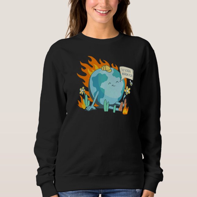 Ironic German Climate Change Statement This Is Fin Sweatshirt (Front)