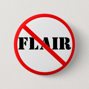 Ironic Pieces of Flair button