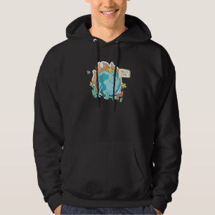 Ironic Statement About Climate Change This Is Fin Hoodie