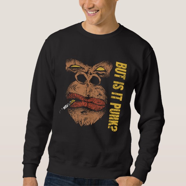 Ironical punk sweatshirt (Front)