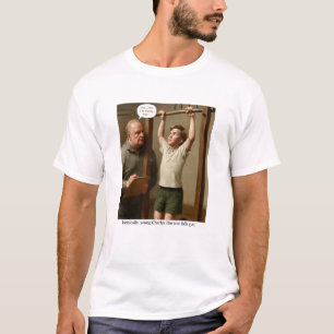 Ironically, young Charles Darwin fails gym. T-Shirt