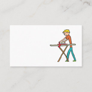 Ironing Business Card