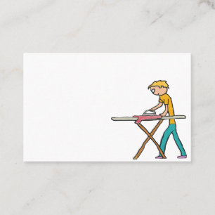Ironing Business Card