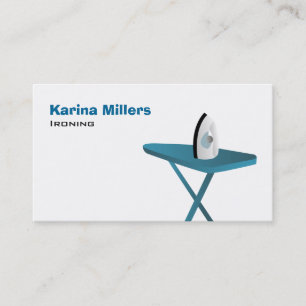 Ironing Business Cards