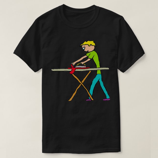 Ironing  T-Shirt (Design Front)