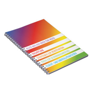 Ironisch und selbstbewußt notebook