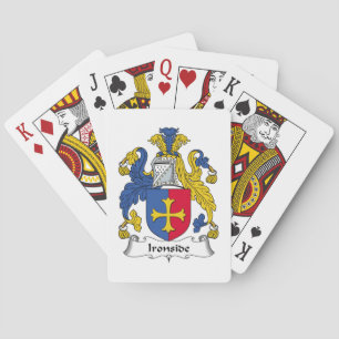 Ironside Family Crest Playing Cards