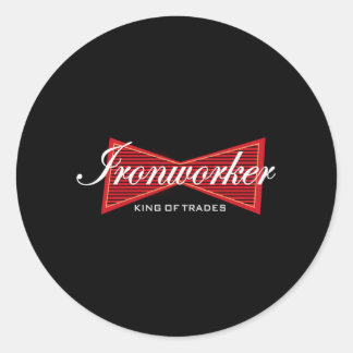 Ironworker Ironworkers Union Classic Round Sticker