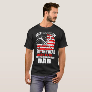 Ironworker Real Hero Comes In Me Being Dad T-Shirt