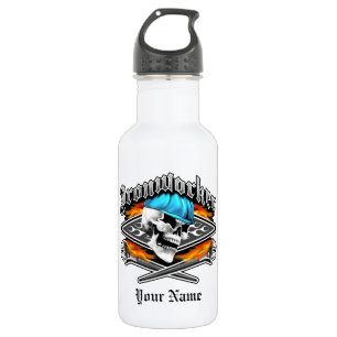Ironworker Skull and Spud Wrenches 532 Ml Water Bottle