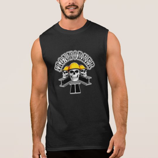 Ironworker Skulls Sleeveless Shirt