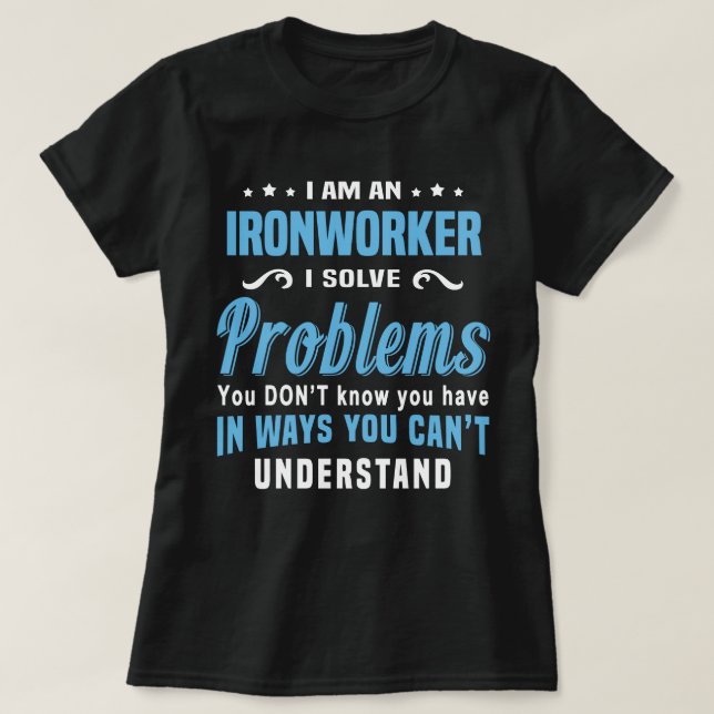 Ironworker T-Shirt (Design Front)